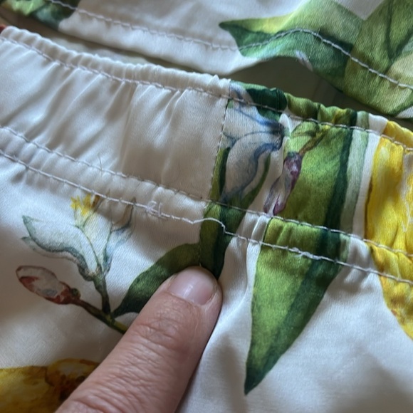 Averie Alegria Sleep Two Piece Lemons Print Shorts Pajama Set - Picture 8 of 10